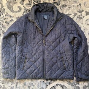 Ralph Lauren Sport Quilted Jacket Size L -Navy